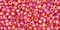 Toho 11/0 Round Japanese Seed Bead, TR11-165BF, Transparent AB Frost Siam Ruby